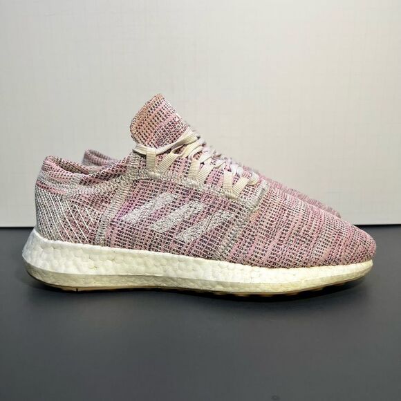 Womens ADIDAS PureBoost Go Orchid Tint Running Shoes / Size 7 - Picture 2 of 10